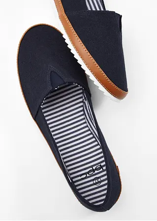 Bonprix Schöner Slipper Im Casual-Look - Blau - Damen