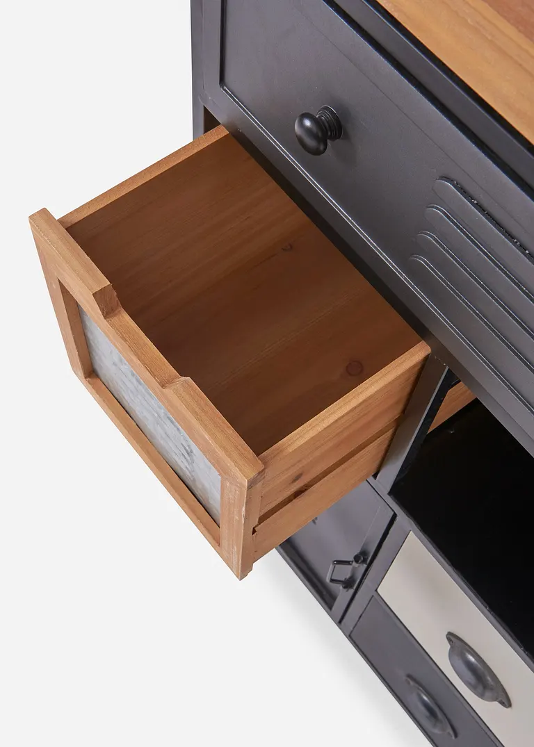 Bonprix Schrank - Grau - Wohnen & Garten