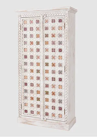 bonprix Schrank mit bunten Elementen - weiß Schrank