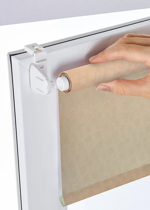 Bonprix Sichtschutz Mit Moderner Musterung - Weiß