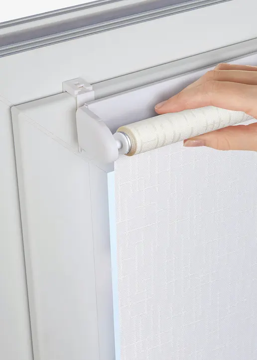 bonprix Sichtschutzrollo in dezenter Optik - beige