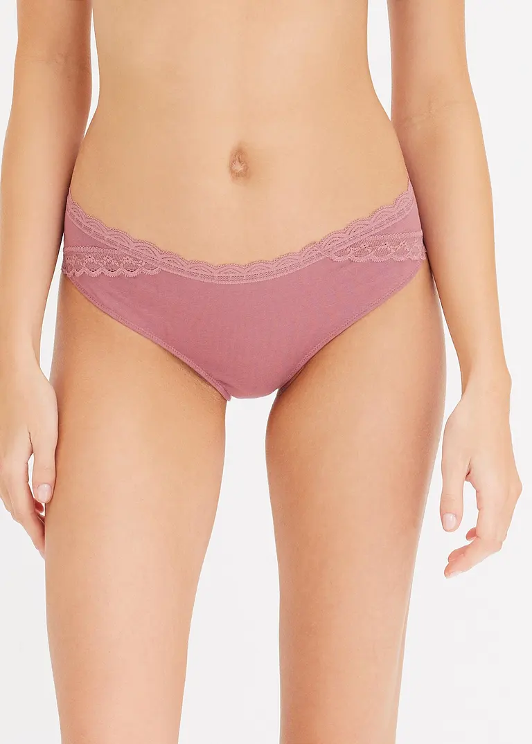 Bonprix Slip Mit Bio-Baumwolle (4er Pack) - Damen