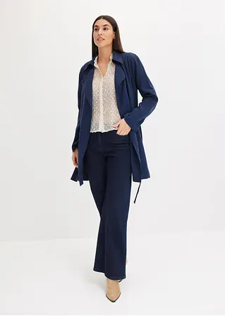 Bonprix Sommerlicher Trench Ohne Futter - Blau - Damen