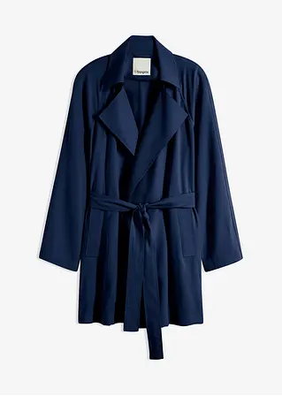 bonprix Sommerlicher Trench ohne Futter - blau - Damen