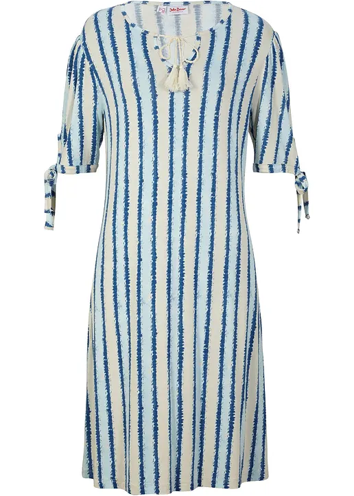 bonprix Sommerliches Kleid mit Print - blau - Damen