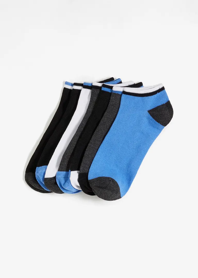 bonprix Sportliche Sneakersocken (7er Pack) - Damen