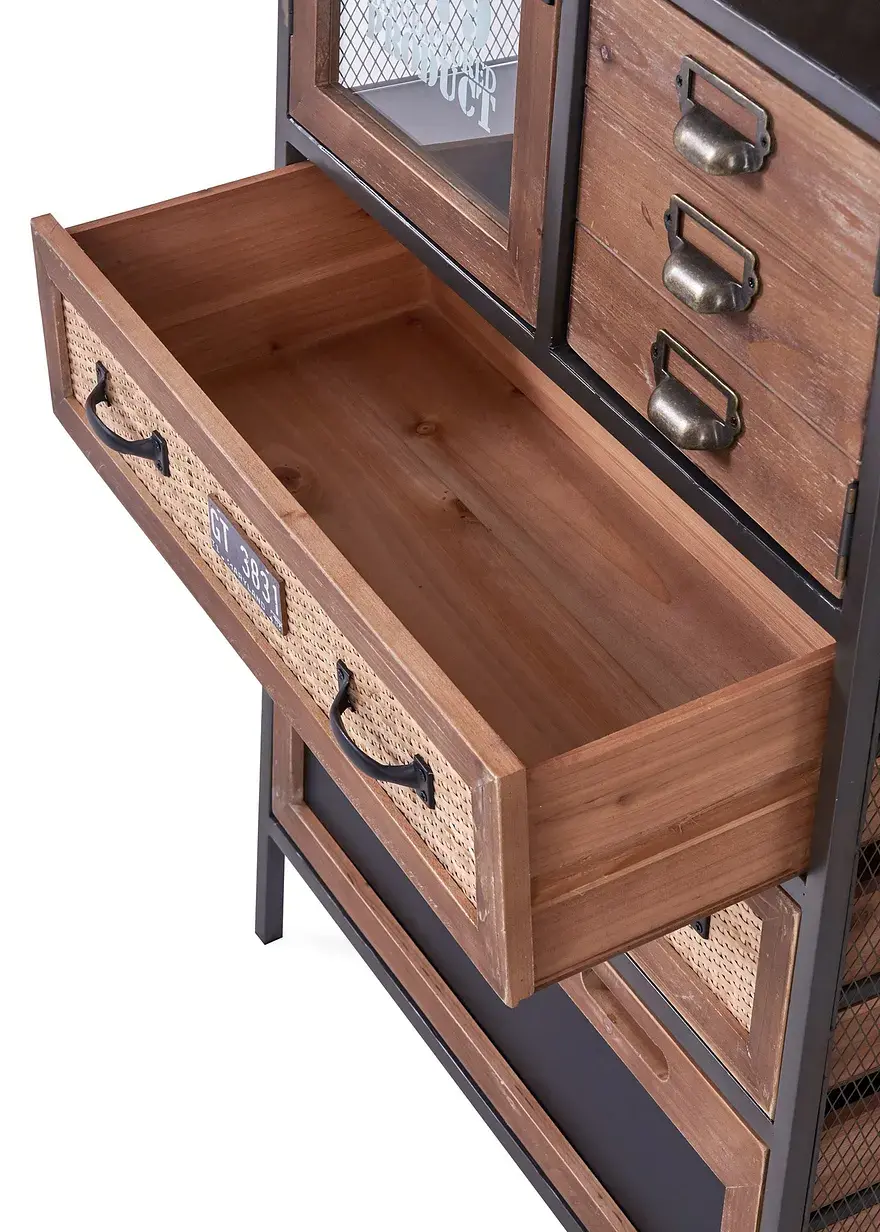 Bonprix Stylischer Schrank - Beige - Wohnen & Garten