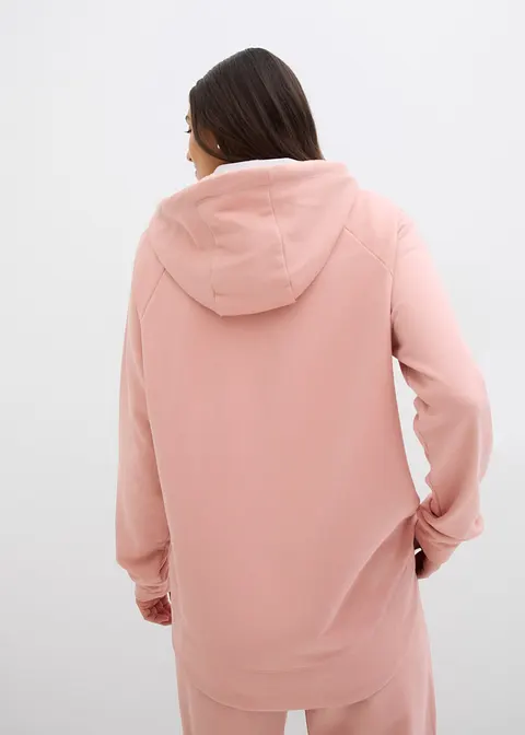 Bonprix Sweatshirt Mit Kapuze Langarm - Rosa - Damen