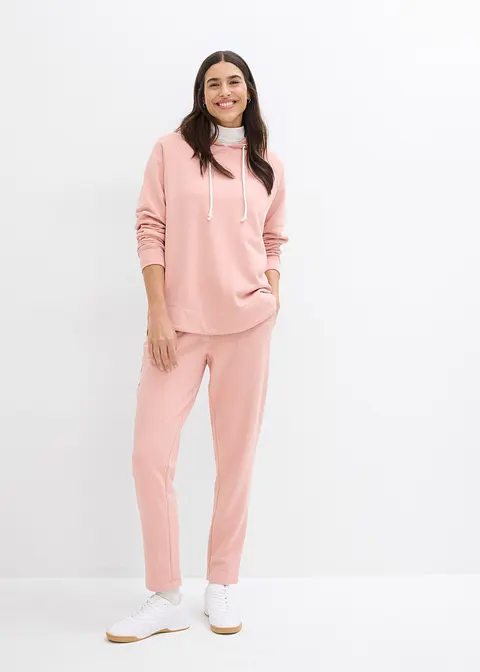 Bonprix Sweatshirt Mit Kapuze Langarm - Rosa - Damen