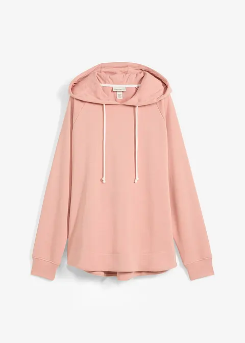 bonprix Sweatshirt mit Kapuze Langarm - rosa - Damen