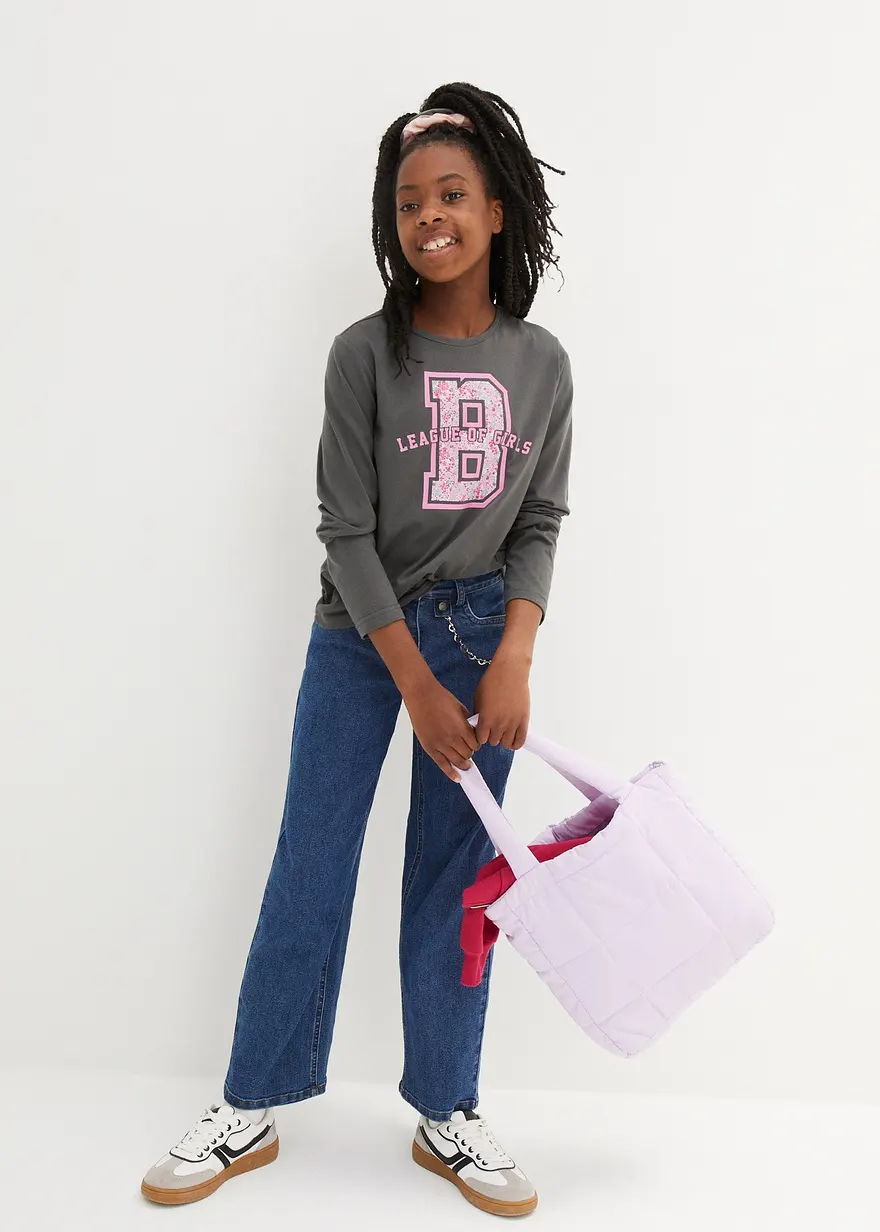 Bonprix Tolles Mädchen Shirt Im 3er Pack - Kinder