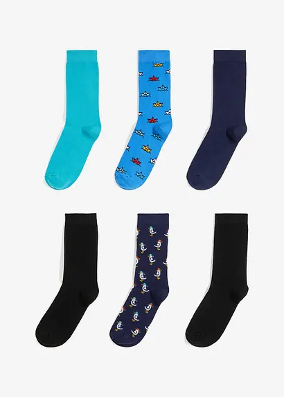 bonprix Trendige Socken im maritimen Look - Damen