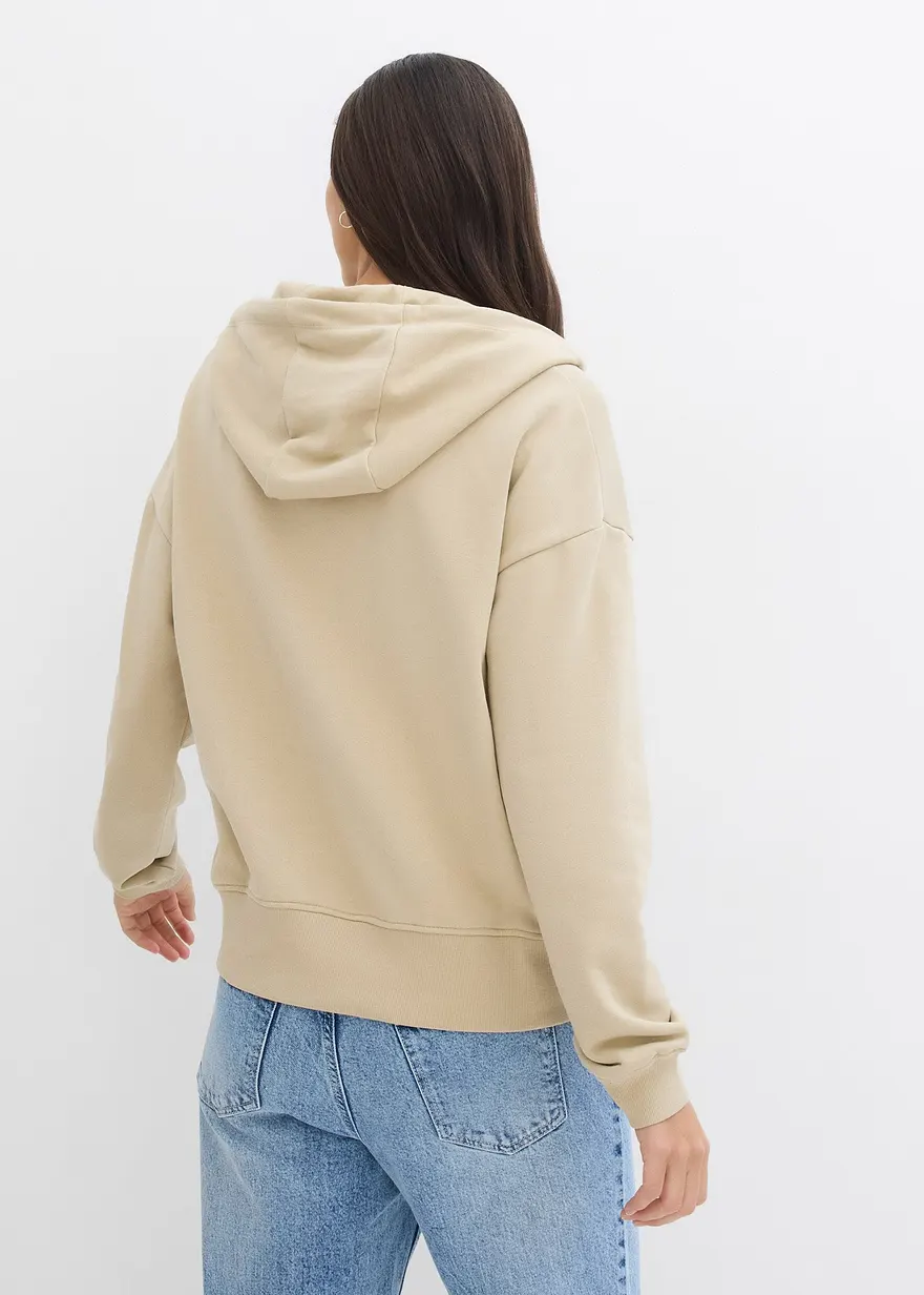 Bonprix Trendiges Bequemes Sweatshirt - Grün - Damen