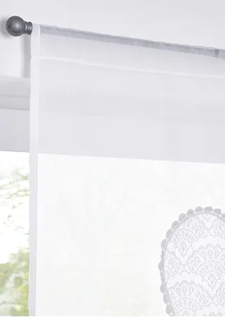 Bonprix Türvorhang Im Landhausstil - Weiß Tunnelzug