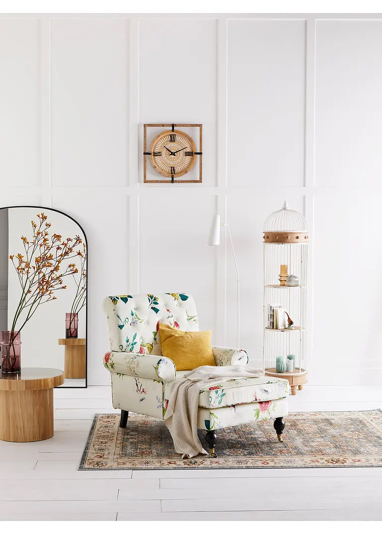 Bonprix Überwurf Im Schicken Ethno-Look - Creme