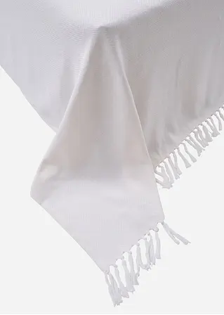 Bonprix Überwurf Im Schicken Ethno-Look - Weiß