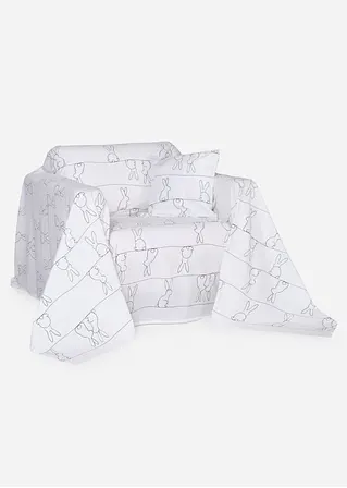 Bonprix Überwurf Mit Hasen - Schwarz - Wohnen & Garten