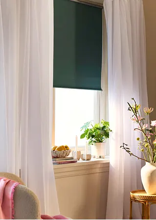 Bonprix Verdunkelungsrollo In Tollen Farben - Grau