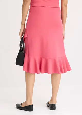 Bonprix Verspielter Rock Mit Volants - Pink - Damen