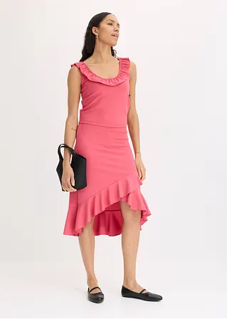 Bonprix Verspielter Rock Mit Volants - Pink - Damen