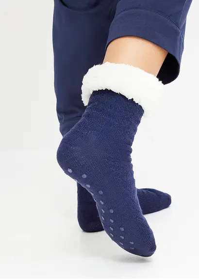 Bonprix Wärmende Haussocken Mit Teddyfutter - Damen