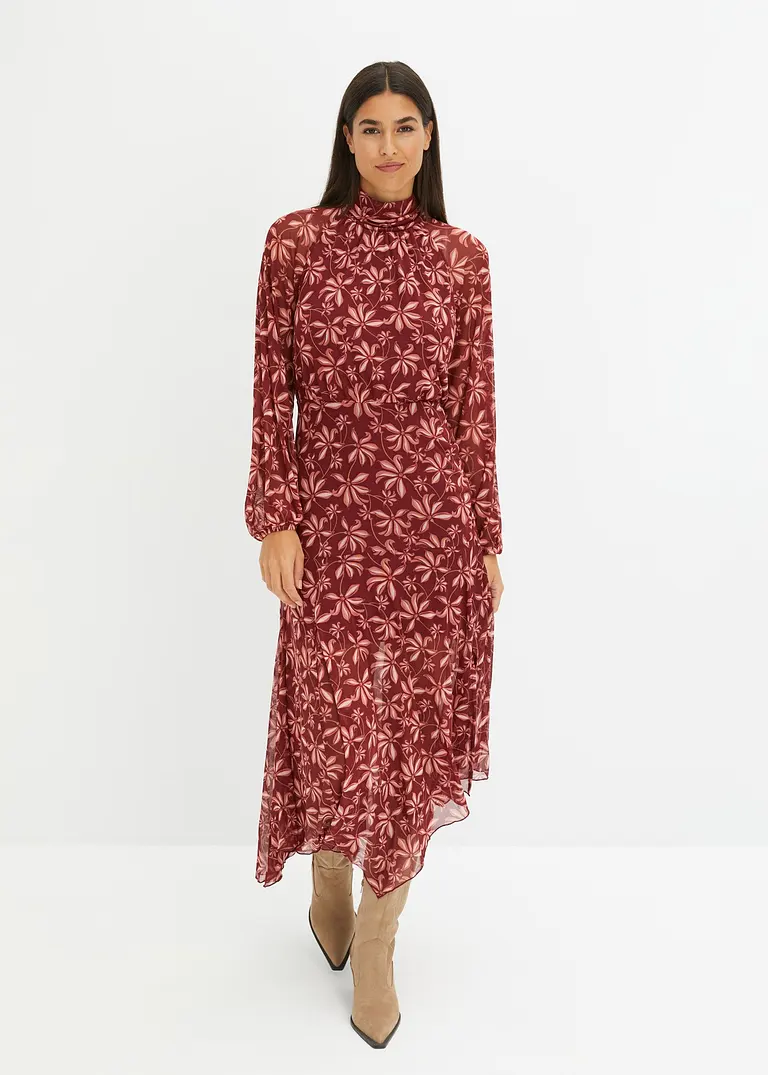 Bonprix Zeitlos Und Bequem - Rot Regular - Damen