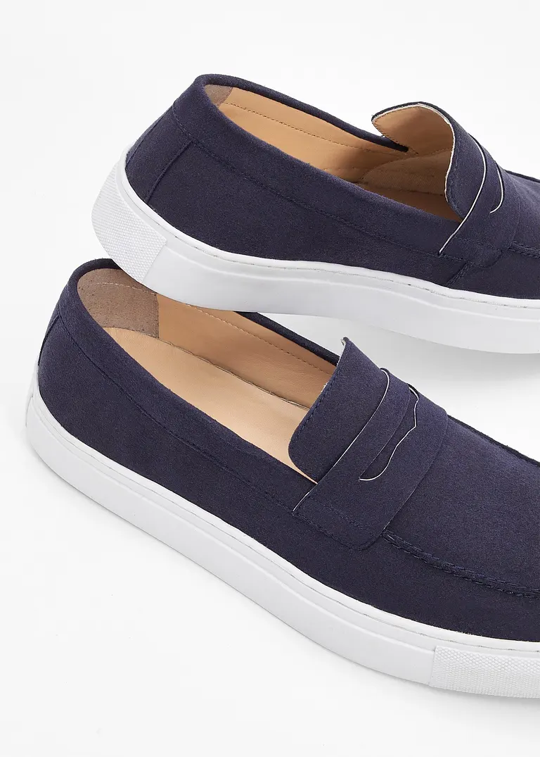 Bonprix Zeitloser Loafer Für Herren - Blau - Herren