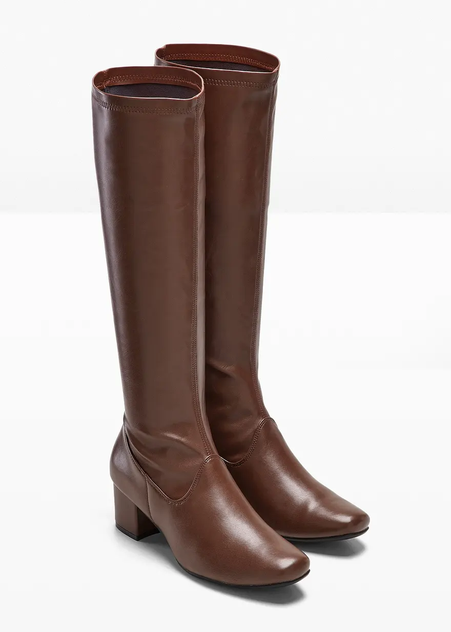 Bonprix Zeitloser Stiefel - Braun - Damen