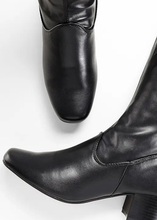 Bonprix Zeitloser Stiefel - Schwarz - Damen