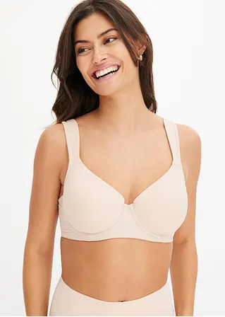 Bonprix Bügel-BH Mit Breiten Gepolsterten Trägern - Damen
