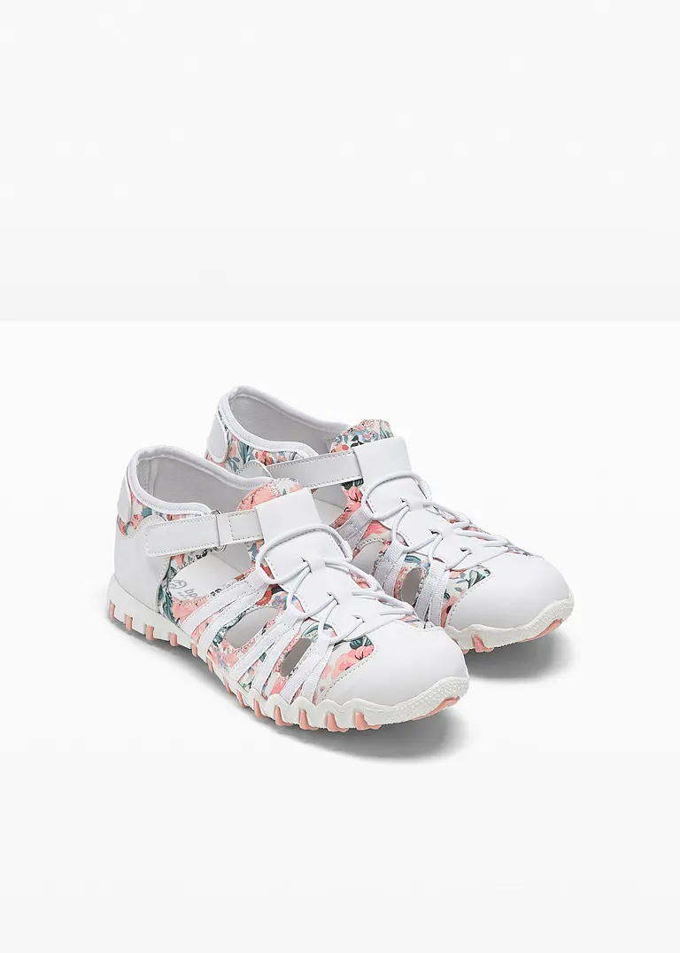 Bonprix Charismatischer Slipper Mit Hübschen Riemen - Weiß