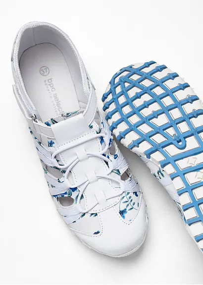 Bonprix Charismatischer Slipper Mit Hübschen Riemen - Weiß