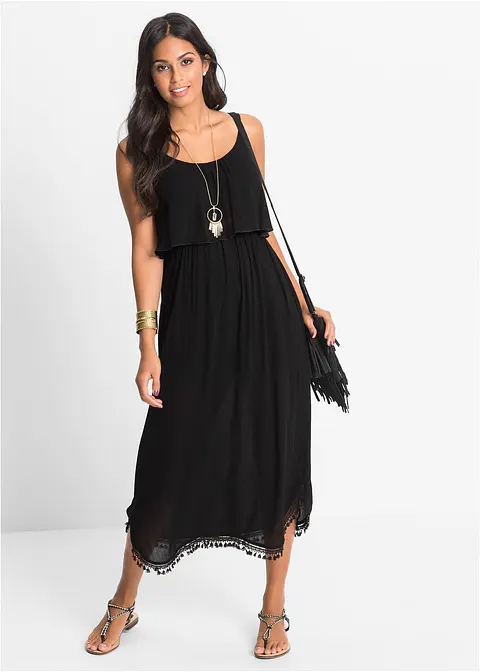 Bonprix Charmantes Kleid Mit Elastischem Gummibund In Der Taille. - Damen