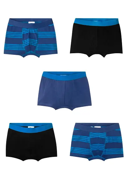 Bonprix Coole Jungen Boxershorts Im 5er Pack - Kinder
