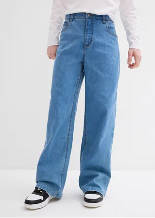 Bonprix Coole Jungen Jeans Im 5-Pocket Stil - Blau - Kinder