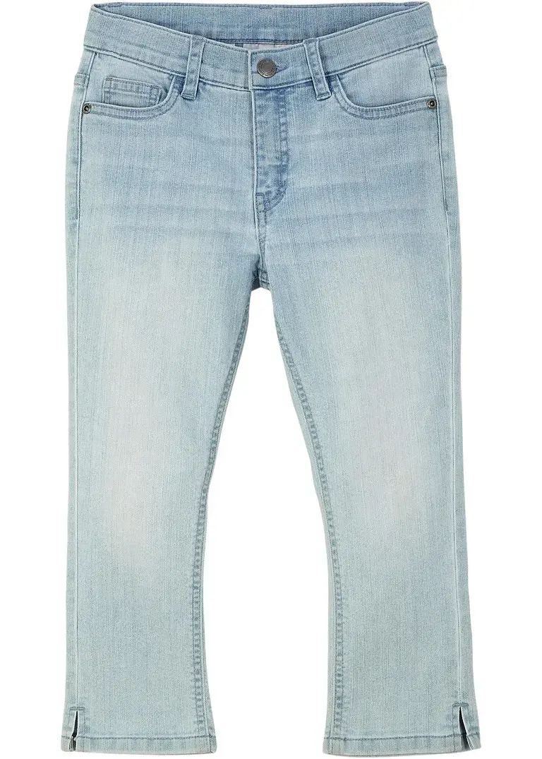 bonprix Coole Mädchen Capri-Jeans für den Sommer - blau