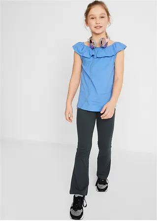 Bonprix Coole Mädchen Leggings Im Jazz-Style - Schwarz - Kinder