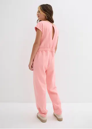 Bonprix Cooler Sweatoverall In Toller Farbe - Rosa - Kinder