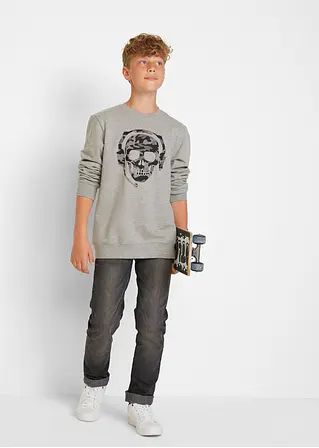 Bonprix Cooles Jungen Sweatshirt Mit Print Im 2er-Pack - Kinder