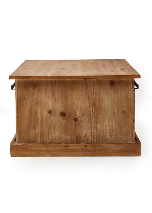 Bonprix Couchtisch Mit Schiebetür - Beige - Wohnen & Garten