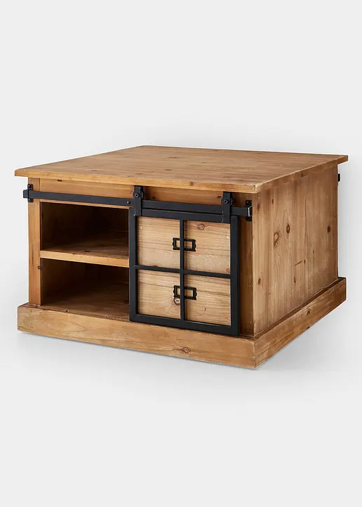 Bonprix Couchtisch Mit Schiebetür - Beige - Wohnen & Garten