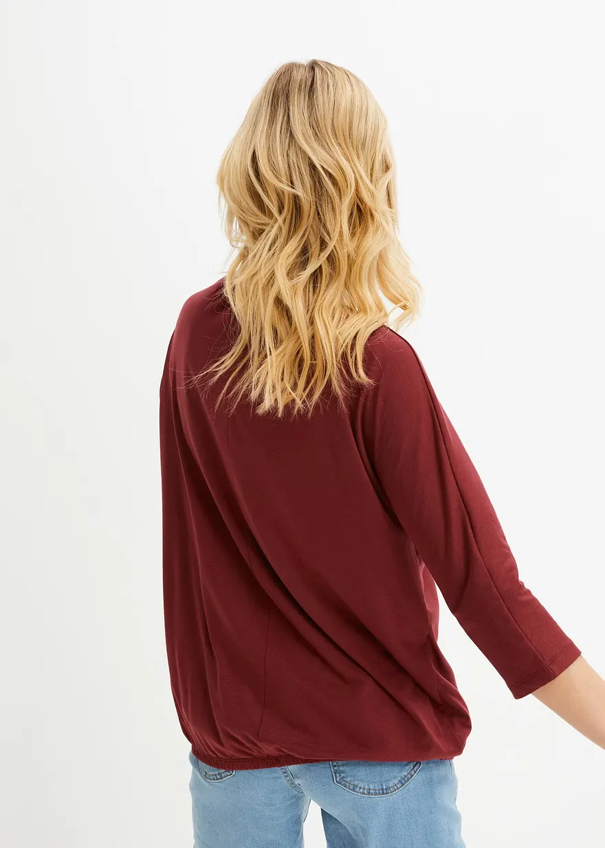 Bonprix Das Oversize-Shirt Umspielt Die Figur Mit Fledermausärmeln Und Lässigem Schnitt