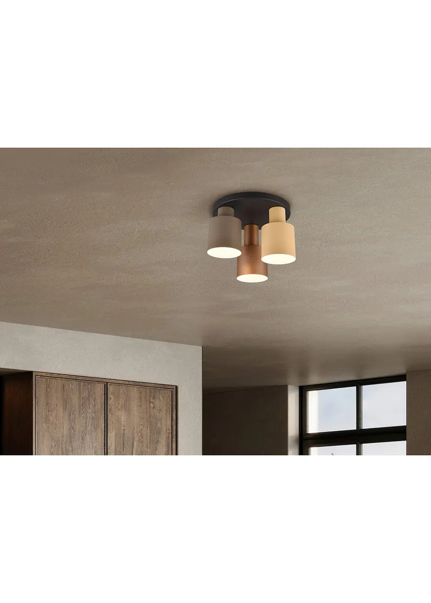 Bonprix Deckenleuchte Mit Moderner Farbkombination Mit Beige Und Coffee-Tönen