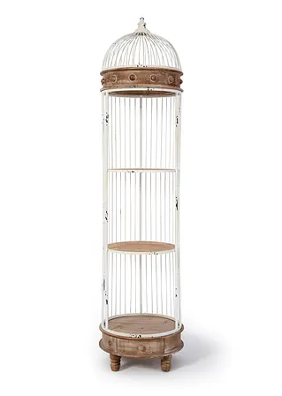 bonprix Dekoratives Regal ähnlich einer Voliere - weiß