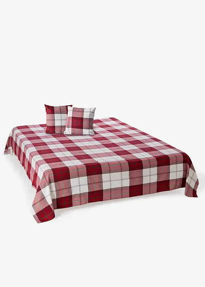 Bonprix Der Allrounder Für Ihr Zuhause - Der Überwurf Mit Karo Design In Biber-Qualität Ist Vielseitig Einsetzbar Sowohl Als Tagesdecke Für Bett Und Sofa Oder Als Plaid Oder Tischdecke