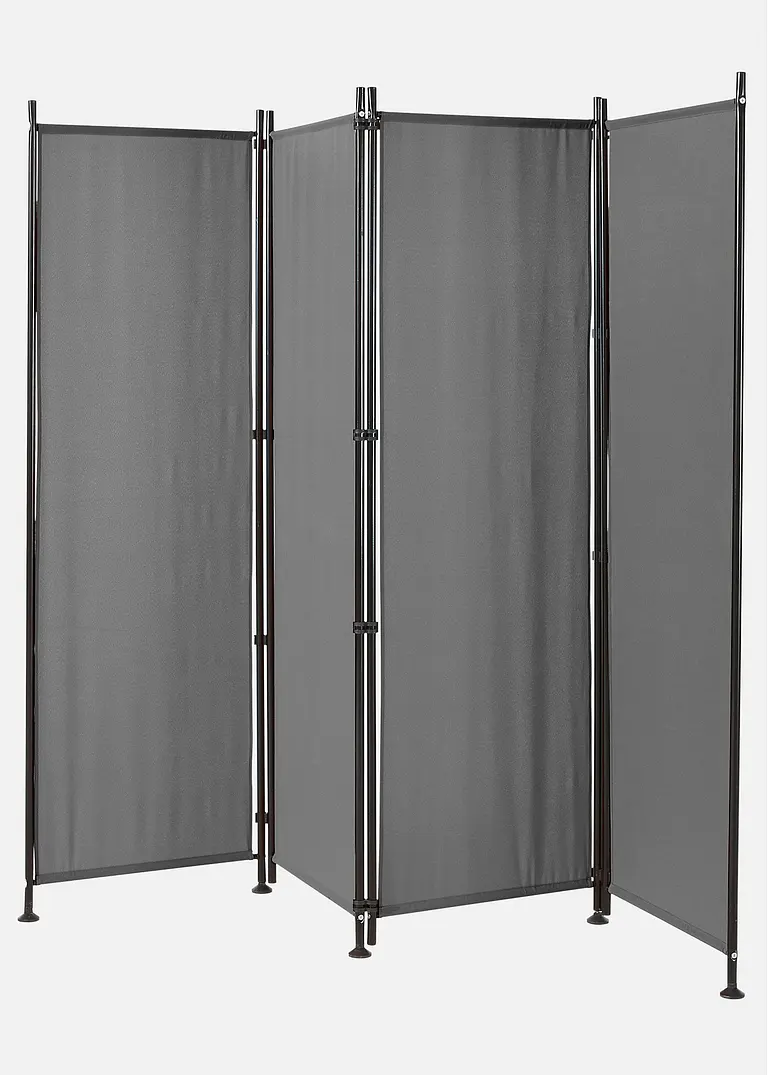 bonprix Der moderne Sichtschutz ist platzsparend weil faltbar - grau