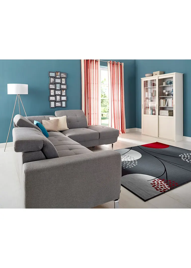 Bonprix Der Teppich Ist Ein Außergewöhnlicher Blickfang. - Grau