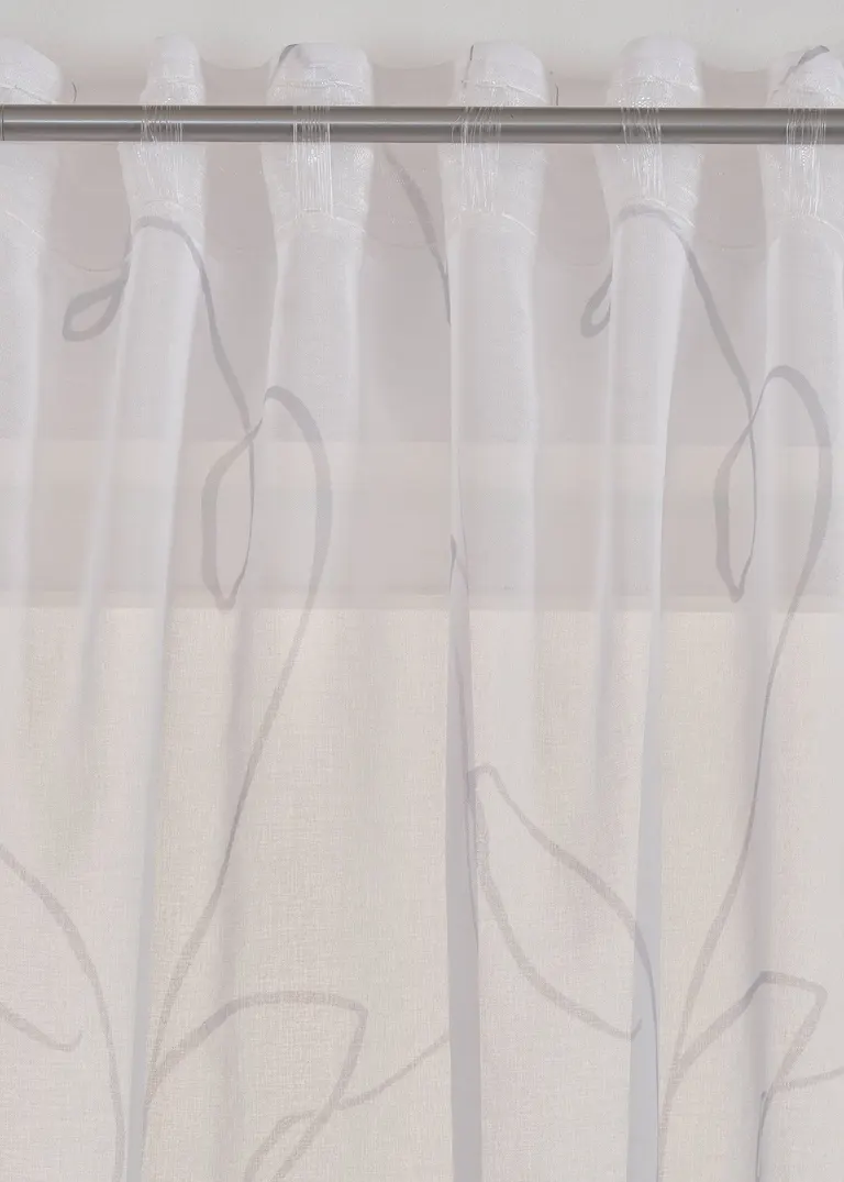 Bonprix Dezente Fertiggardine - Weiß Multifunktionsband