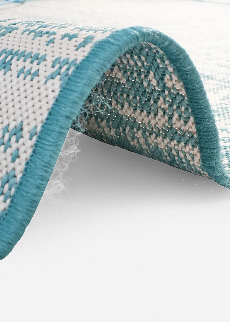 Bonprix Dezentes Muster Für Drinnen Und Draußen - Blau