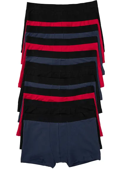 bonprix Die bequeme Boxer mit elastischen Bund wird im praktischen 3er Pack geliefert